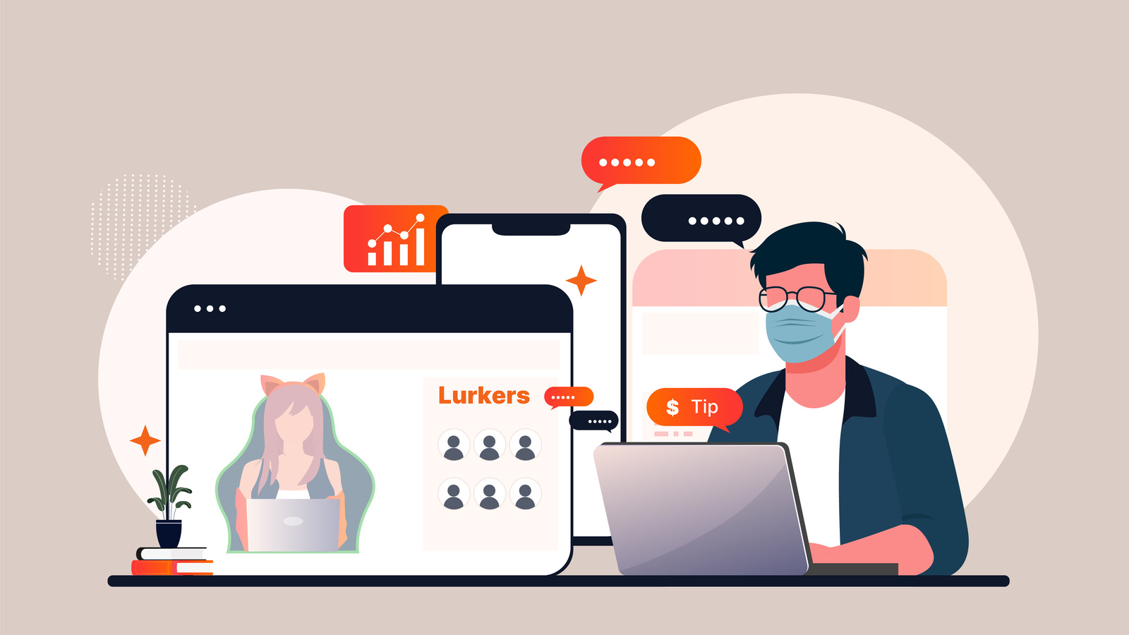 Attracting Webcam Viewers: Transforming Silent Watchers into Active Participants