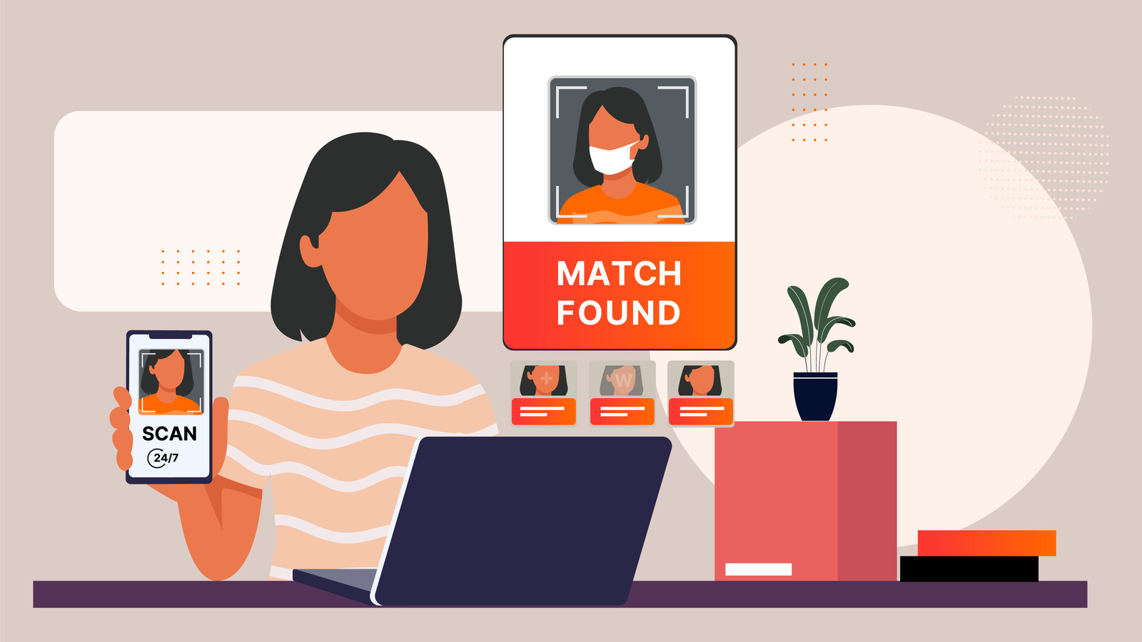 Empowering Webcam Models: Facial Recognition for DMCA Scanning